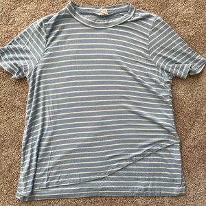 Pinkblush Layered Wrap Front Maternity Nursing Top